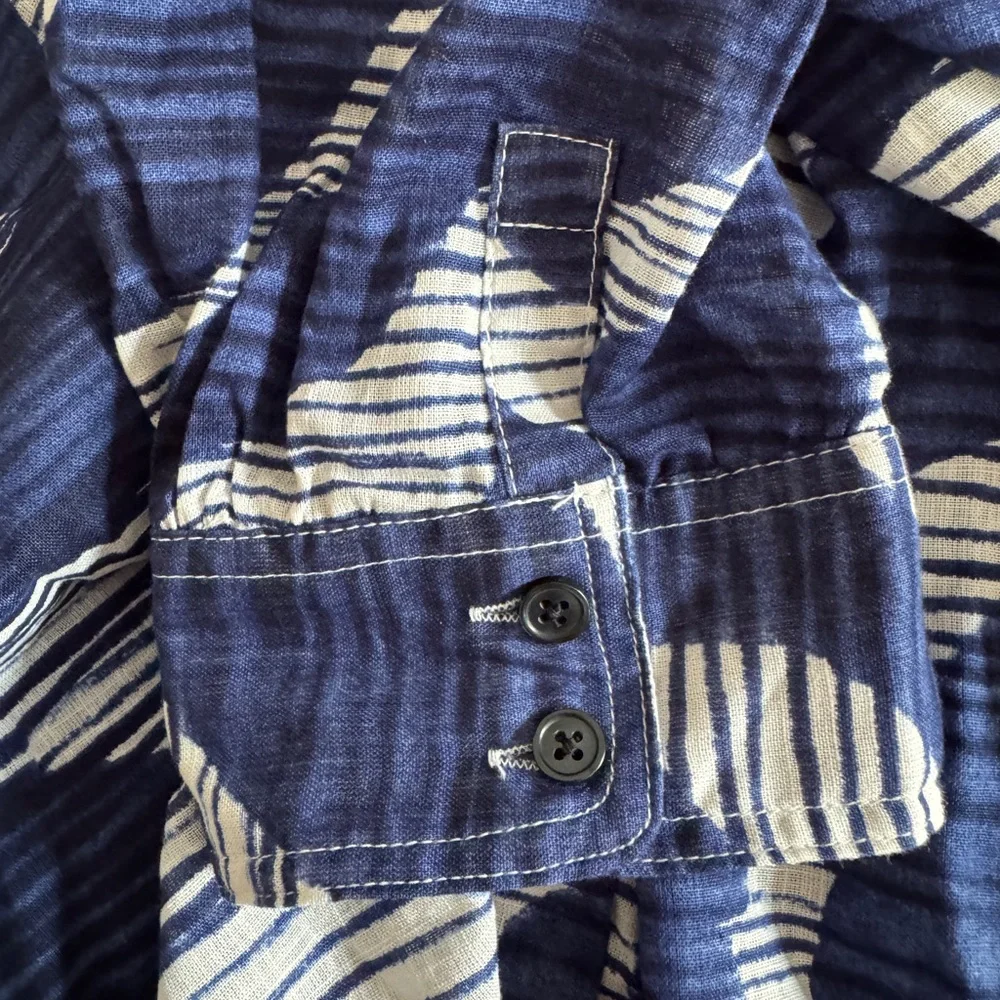 NWOT Banana Republic Blue and White Woman size XS - Picture 5 of 7